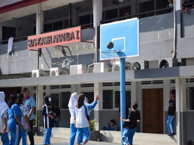 Lomba Basket Antar Kelas 