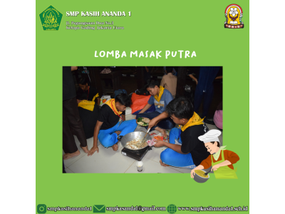 Memasak Nasi Goreng Putra
